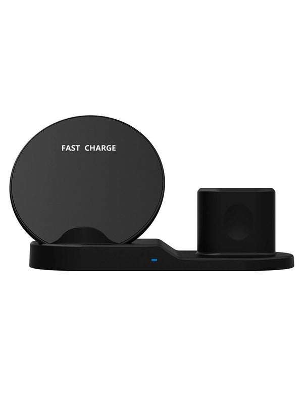 3 in 1 Fast Wireless Charger Stand For Mobile Phone Tablets Apple Watch etc
